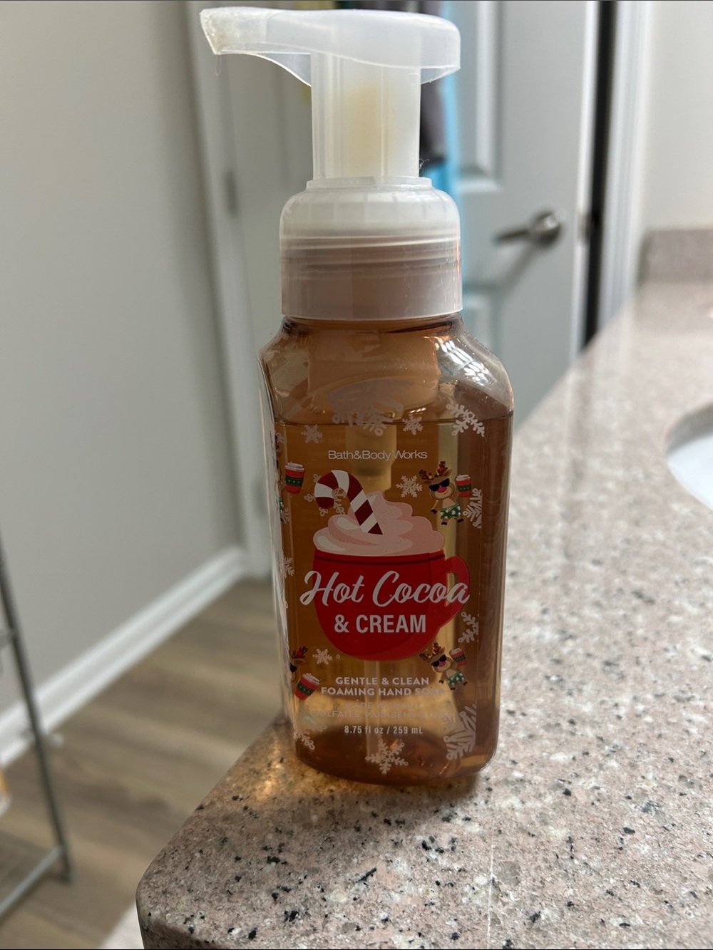 NEW Bath & Body Works Hot Cocoa & Cream Foaming Hand Soap